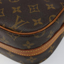 LOUIS VUITTON Monogram Senlis Umhängetasche M51222 LV Auth 145891A-14
