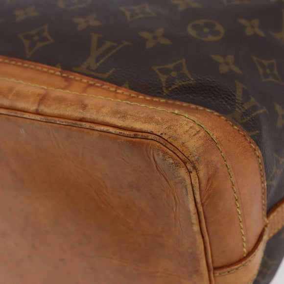 LOUIS VUITTON Monogram Noe Shoulder Bag M42224 LV Auth 145900