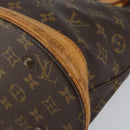 LOUIS VUITTON Monogram Bucket PM Shoulder Bag Vintage M42238 LV Auth 145902-15