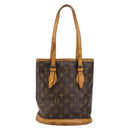 LOUIS VUITTON Monogram Bucket PM Shoulder Bag Vintage M42238 LV Auth 145902-13