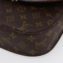 LOUIS VUITTON Monogram Saint Cloud GM Shoulder Bag M51242 LV Auth 145903-14