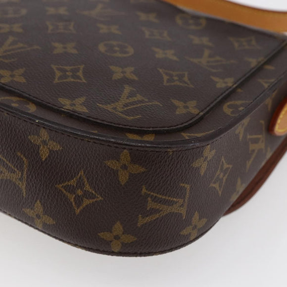 LOUIS VUITTON Monogram Saint Cloud GM Shoulder Bag M51242 LV Auth 145903