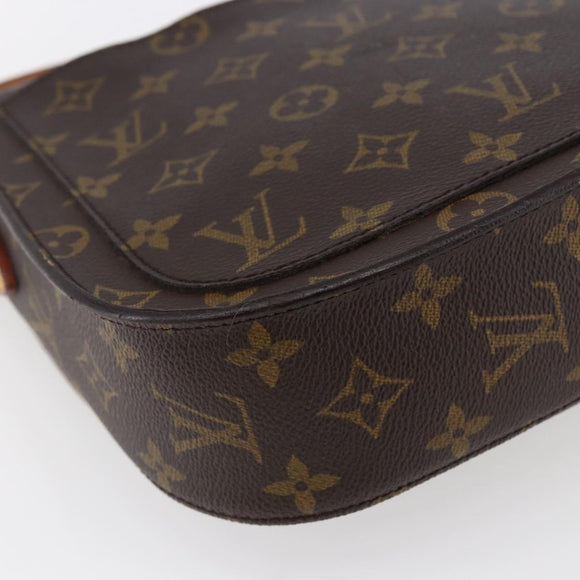 LOUIS VUITTON Monogram Saint Cloud GM Shoulder Bag M51242 LV Auth 145903