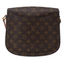 LOUIS VUITTON Monogram Saint Cloud GM Shoulder Bag M51242 LV Auth 145903-2