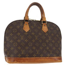 LOUIS VUITTON Monogram Alma Hand Bag M51130 LV Auth 145905-1