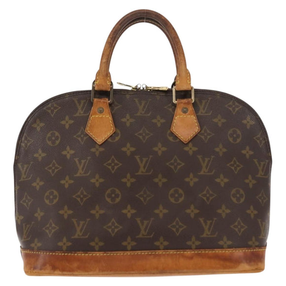 LOUIS VUITTON Monogram Alma Hand Bag M51130 LV Auth 145905
