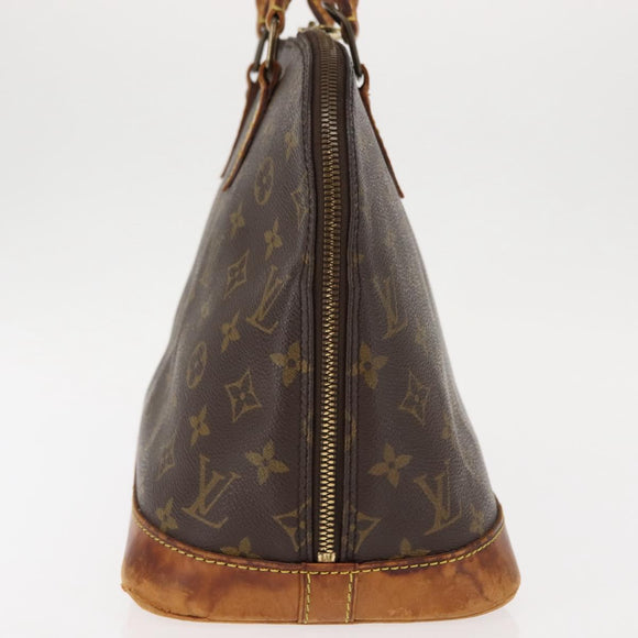 LOUIS VUITTON Monogram Alma Hand Bag M51130 LV Auth 145905