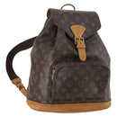 LOUIS VUITTON Monogram Montsouris GM Backpack M51135 LV Auth 145906-1