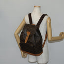 LOUIS VUITTON Monogram Montsouris GM Backpack M51135 LV Auth 145906-27
