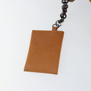 Salvatore Ferragamo Gancini Shoulder Bag Suede Beige Silver Auth 145909-20