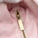 CHANEL New Travel line Tote Bag Nylon Pink Gold CC Auth 145910-9