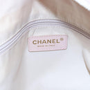 CHANEL New Travel line Tote Bag Nylon Pink Gold CC Auth 145910-18