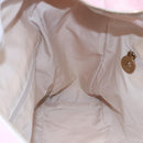 CHANEL New Travel line Tote Bag Nylon Pink Gold CC Auth 145910-20