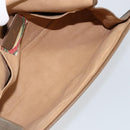 GUCCI GG Supreme Web Sherry Line Clutch Bag PVC Beige Red 89 01 031 Auth 145911-10