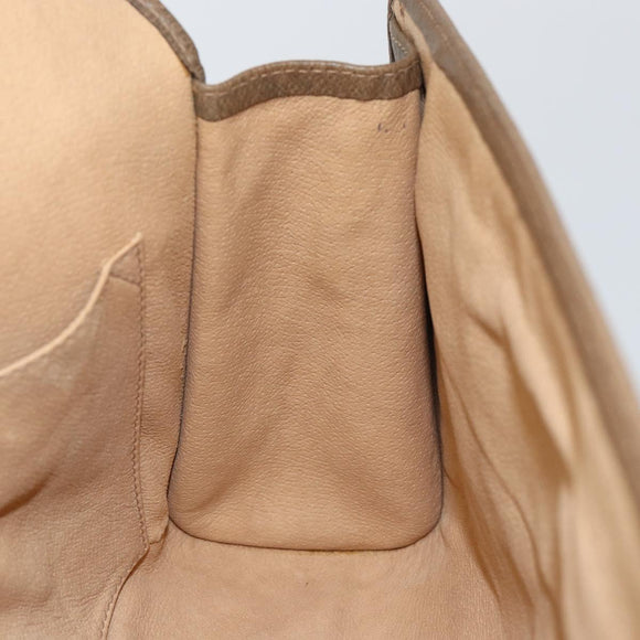 GUCCI GG Supreme Web Sherry Line Clutch Bag PVC Beige Red 89 01 031 Auth 145911