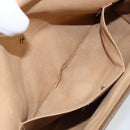 GUCCI GG Supreme Web Sherry Line Clutch Bag PVC Beige Red 89 01 031 Auth 145911-11