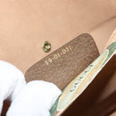 GUCCI GG Supreme Web Sherry Line Clutch Bag PVC Beige Red 89 01 031 Auth 145911-12