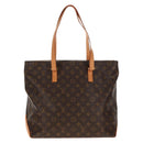 LOUIS VUITTON Monogram Cabas Mezzo Tote Bag M51151 LV Auth 145913V-3