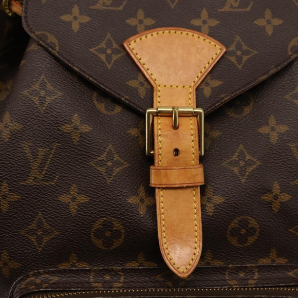 LOUIS VUITTON Monogram Montsouris GM Backpack M51135 LV Auth 145916A