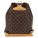 LOUIS VUITTON Monogram Montsouris GM Backpack M51135 LV Auth 145916A-2