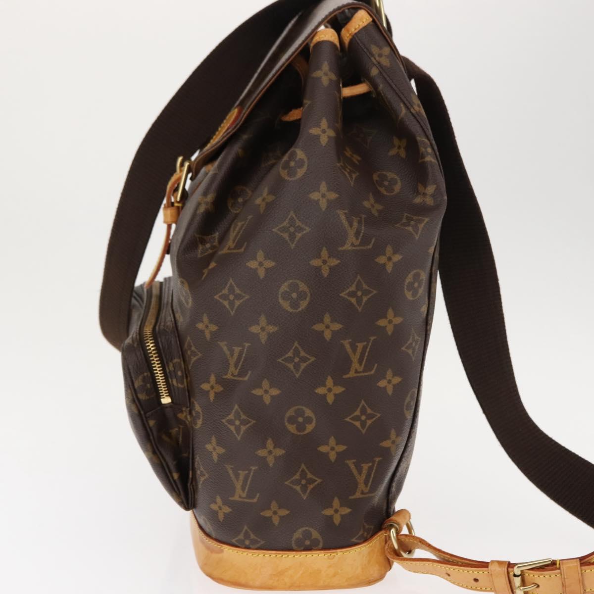 LOUIS VUITTON Monogram Montsouris GM Backpack M51135 LV Auth 145916A