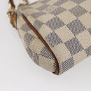 LOUIS VUITTON Damier Azur Eva Shoulder Bag 2way N55214 LV Auth 145918-16