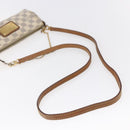 LOUIS VUITTON Damier Azur Eva Shoulder Bag 2way N55214 LV Auth 145918-9