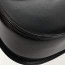 GUCCI Bamboo Hand Bag Leather 2way Black Gold 000 46 0063 Auth 145923A-16