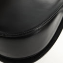 GUCCI Bamboo Hand Bag Leather 2way Black Gold 000 46 0063 Auth 145923A-19