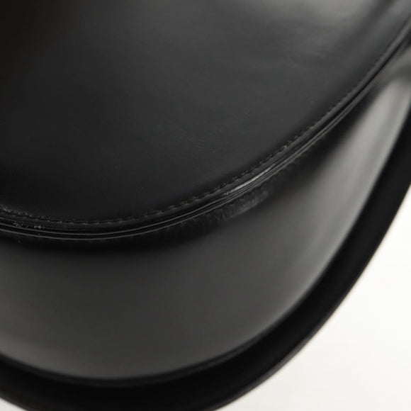 GUCCI Bambus Handtasche Leder 2-Wege Schwarz Gold 000 46 0063 Auth 145923V