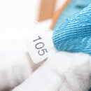 PRADA Venice Hand Bag Nylon Light Blue Gold Auth 145925-11