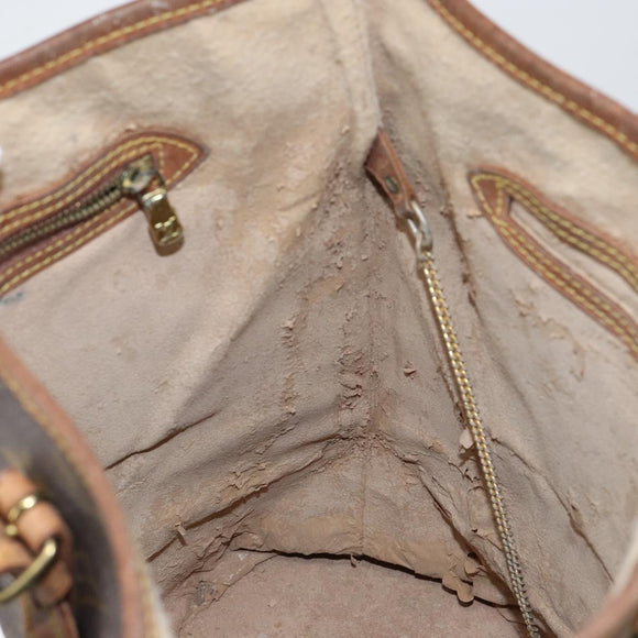 LOUIS VUITTON Monogram Bucket GM Shoulder Bag M42236 LV Auth 145929