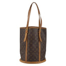LOUIS VUITTON Monogram Bucket GM Shoulder Bag M42236 LV Auth 145929-2