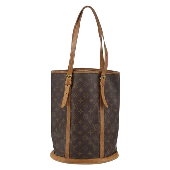 LOUIS VUITTON Monogram Bucket GM Shoulder Bag M42236 LV Auth 145929