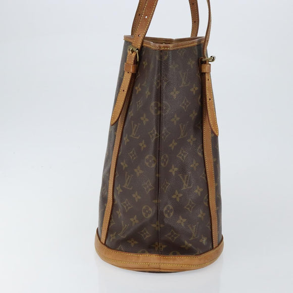 LOUIS VUITTON Monogram Bucket GM Shoulder Bag M42236 LV Auth 145929