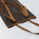 LOUIS VUITTON Monogram Bucket GM Shoulder Bag M42236 LV Auth 145929-6