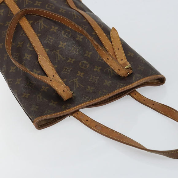 LOUIS VUITTON Monogram Bucket GM Shoulder Bag M42236 LV Auth 145929