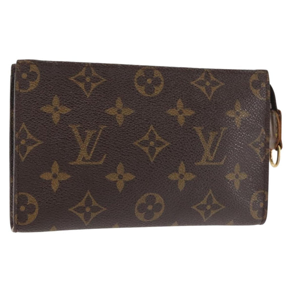 LOUIS VUITTON Monogram Bucket PM Accessory Pouch LV Auth 145932