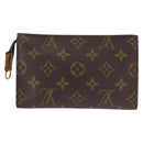 LOUIS VUITTON Monogram Bucket PM Accessory Pouch LV Auth 145932-2