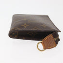 LOUIS VUITTON Monogram Bucket PM Accessory Pouch LV Auth 145932-3