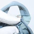 PRADA Hand Bag Nylon Light Blue Silver Auth 145937-12