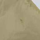 PRADA Tote Bag Nylon Beige Silver Auth 145938-15