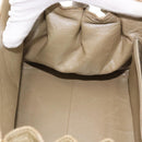 CHANEL Choco Bar Chain Shoulder Bag Leather Gold CC Auth 145942-20