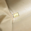 CHANEL Choco Bar Chain Shoulder Bag Leather Gold CC Auth 145942-12