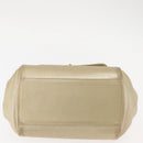 CHANEL Choco Bar Chain Shoulder Bag Leather Gold CC Auth 145942-5