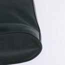 Christian Dior Trotter Canvas Shoulder Bag Green Gold Auth 145943-10