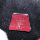 GUCCI Shoulder Bag Leather Red Auth 145949-18