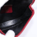 GUCCI Shoulder Bag Leather Red Auth 145949-19