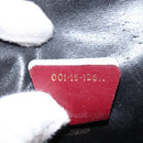 GUCCI Shoulder Bag Leather Red Auth 145949-12