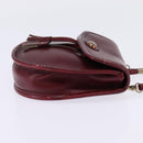 GUCCI Shoulder Bag Leather Red Auth 145949-4
